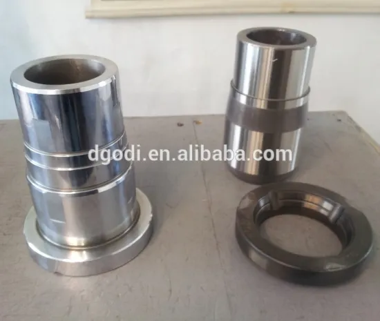 high polished aluminum spacer, stainless steel tube sleeves, hardened steel sleeve