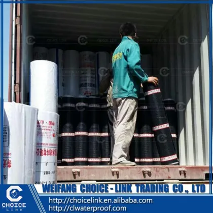 heating applied roof material APP modified bituminous waterproofing membrane