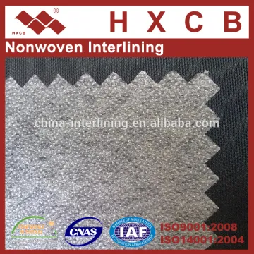 (7010WG) Non Woven Fusible Interlining Fabric Nonwoven Fusing Interfacing Fabric