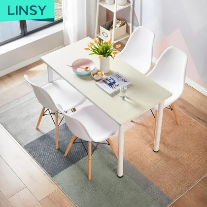 Linsy Luxury Modern White Executive Desk LS092V1