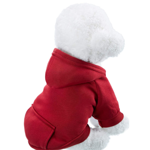 2 stuks Winter Dog Hoodie