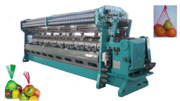 vegetable bag warp knitting machine