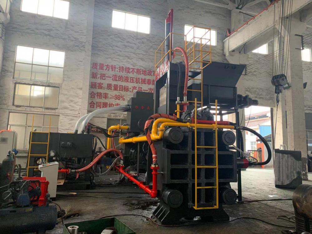 Horizontal Big Metal Iron Chips Steel Briquette Machines