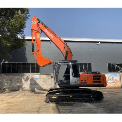 Used Hitachi ZX200 Excavator for Earthmoving and Mining Work