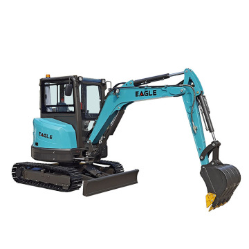 Escavatore mini crawler a rotazione a 360 gradi