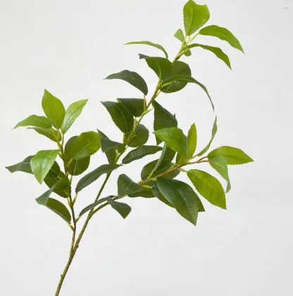 Wholesale Artificial Plastic Leaves and Silk Japanese Andromeda for Wedding Decor