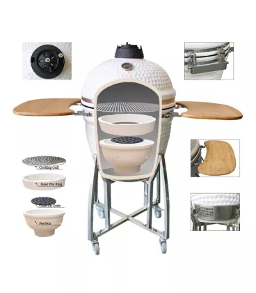 Ceramic BBQ Green Egg Grill Kamado Outdoor BBQ Kamado Joe Grill