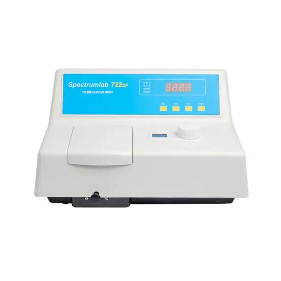 722SP Vis Spectrophotometer: Single Beam Laboratory Instrument