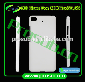 3d heat transfer diy blank smartphone case cover skin for Prosub-xiaomi 5s