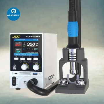 JDI 863 Digital Rework Station with 3 air gun nozzles