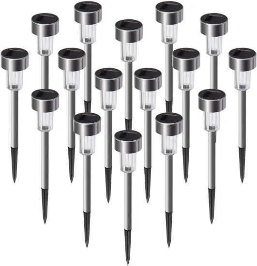 Spike Solar Garden Lights - 10pcs/Lot Waterproof Solar Lamp for Landscape Decoration