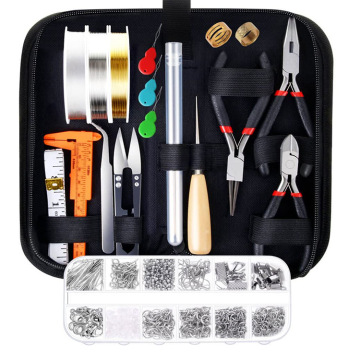 Comprehensive Jewellery Making Kit: Tools, Wire, Accessories for Repair & Bead Crafting