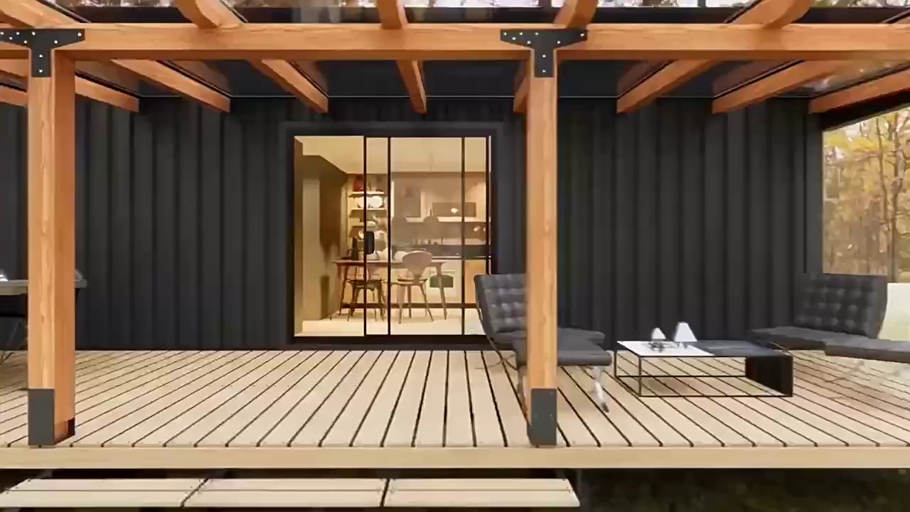 Eco-Friendly Foldable Home for Temporary Use
