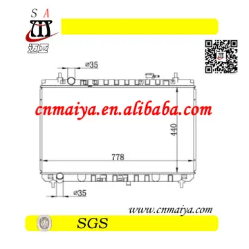 auto radiator fit for Grand Carnival VQ2.7