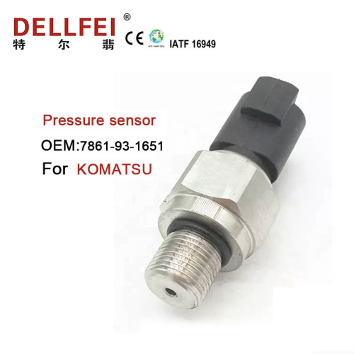 100% novo sensor de pressão Komatsu 7861-93-1651