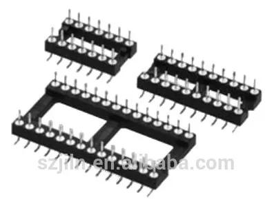 Round Pin & round hole IC Socket