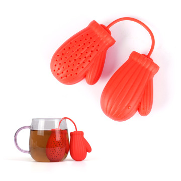 Gloves Shaped Silicone Tea Infuser - Perfect Christmas Gift