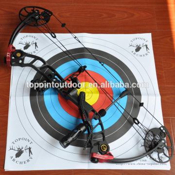 Topoint Archery Compound Bow T3,BLACK-RED color,High-end