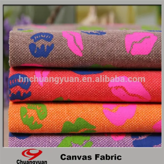 China Factory New Fashion Style Canvas Fabric For Bags And Sofa Fabric Wholesale