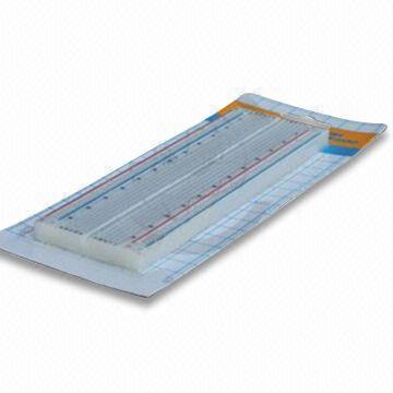 ABS Plastic Breadboard with 830 Positions, Various Sizes are Available