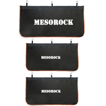 3pcs Microfiber PU Leather Car Fender with 7 Hooks & Strong Magnets - Fender Covers for Mechanics