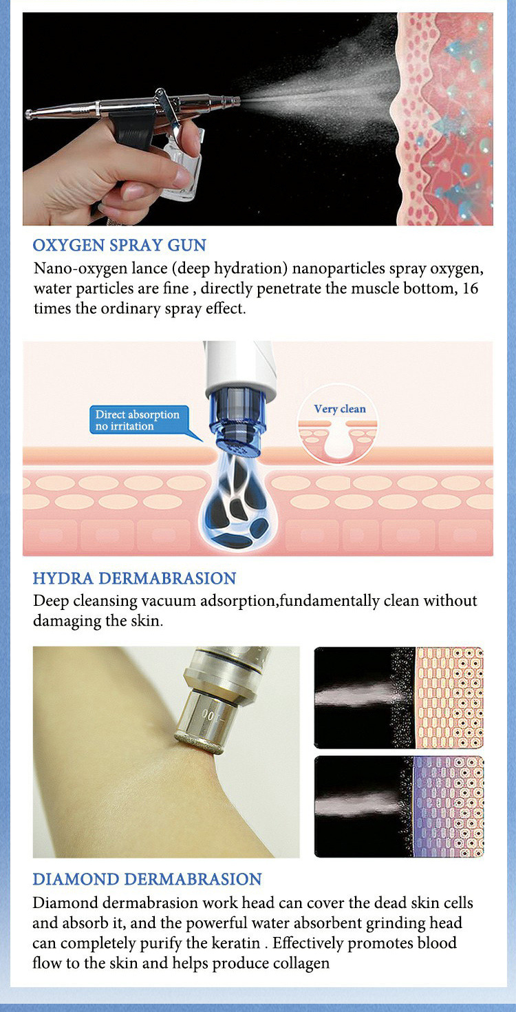 Hydra Beauty Microdermabrasion Face Cleansing Aqua Peel Hydrafacial Machine