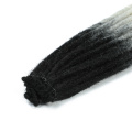 Gradientowe włosy 1B 60 Faux Locs