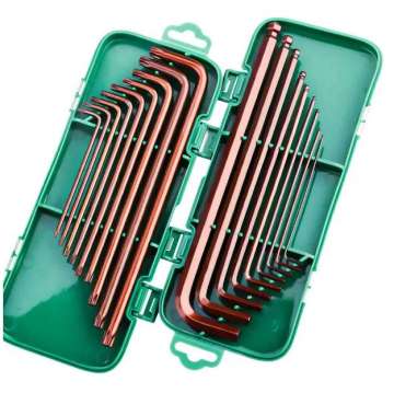  Allen Folding Hex Key Product Wrench Set