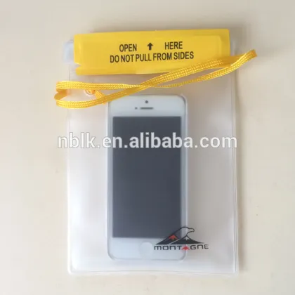PVC Waterproof Cell Phone Bag, Camera Bag, Shower Waterproof bag,PVC Waterproof Bag
