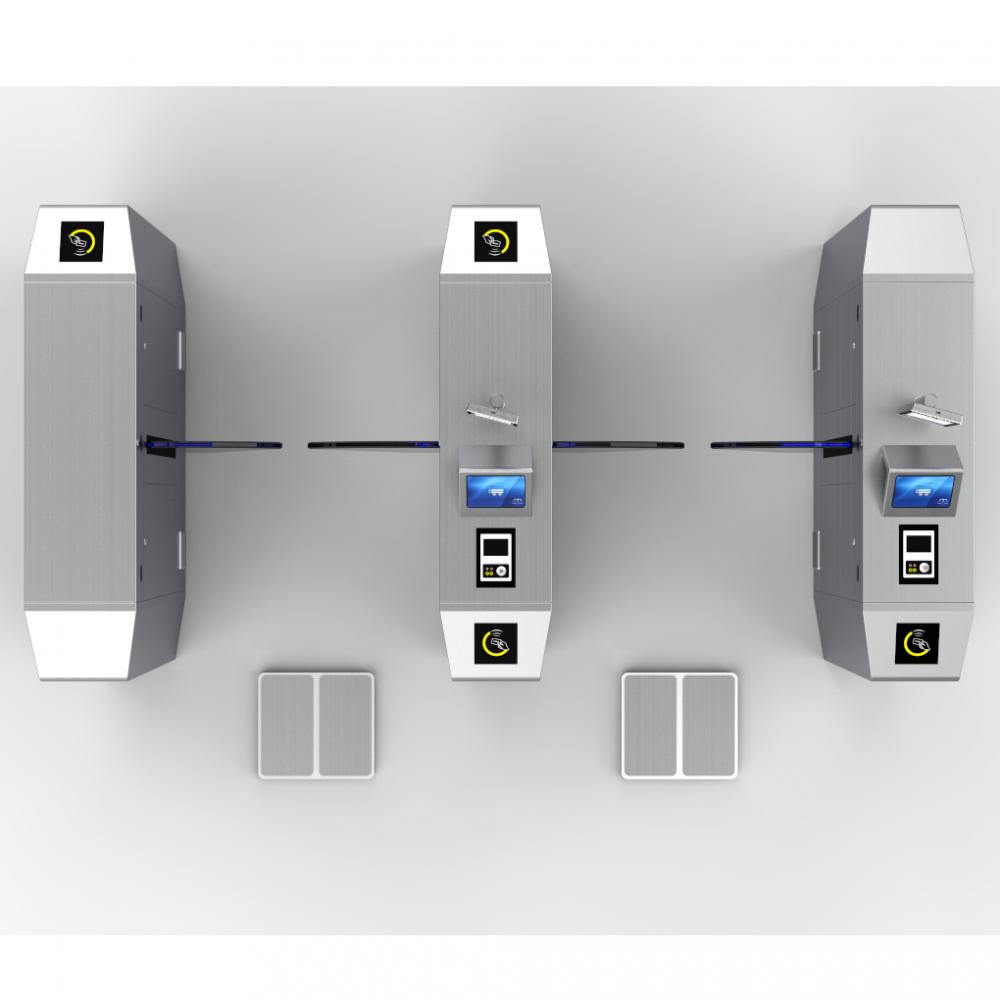 Flap Barrier Esd Turnstile Gate Access Control System