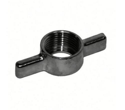 Kilang yang disesuaikan Fastener Zinc Black Wing Nut