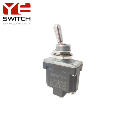 Jawitch HT802 IP68 Waterdichte stofdichte op-on toggleSwitch