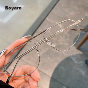 Boyarn Hot Selling Stylish Geerglasses Metal Temple Glasses για άνδρες και γυναίκες