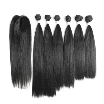 x- tress new ombre color high temperature fibre synthetic hair weave extension for women