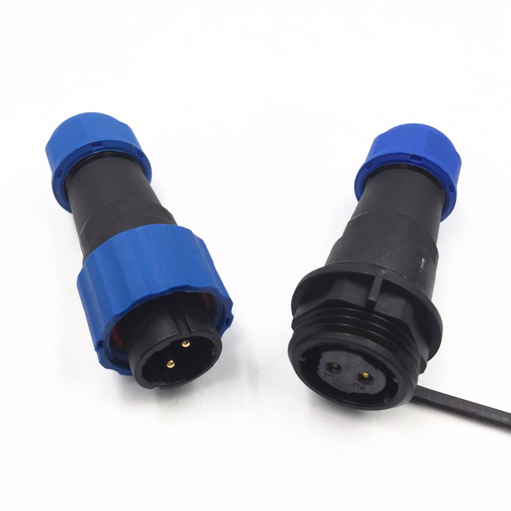 Waterproof Docking Connector Aviation Plug Plugs Sp13 2pin 3pin 4pin 5pin 6pin 7Pin IP68 Cable Connector SP1310