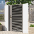 Zonron's Latest Chinese-made Villa Door with Louver Design and Automatic Function: A Modern Hot Seller