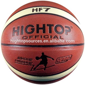 indoor and outdoor basketball / top quality basketball for training or match 12 panels