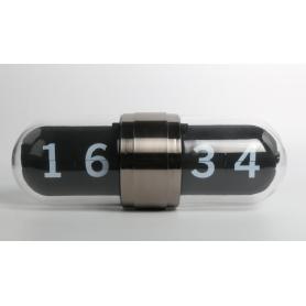 Black Capsule Flip Desk Clock