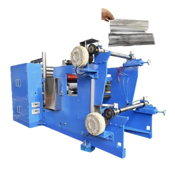 Aluminum Foil Sheet Folding and Pop Up Machine
