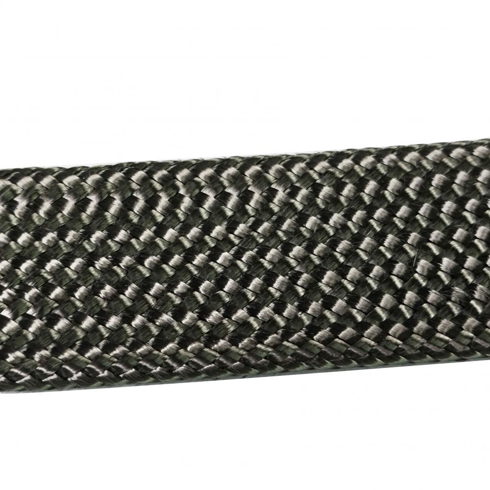 Alta resistência à abrasão manga do cabo de fibra de carbono