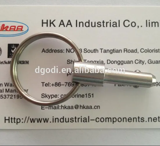 ball lock pins pull ring quick release pin , lynch pin