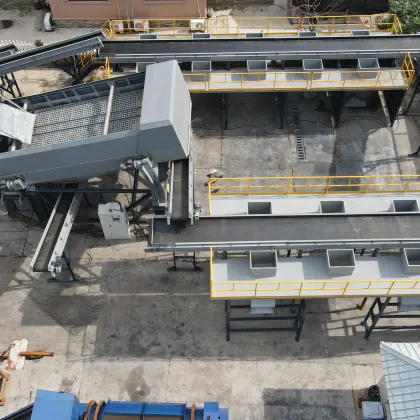 Environmental Solid Waste Recycling Plant & City Waste Garbage Sorting Machine