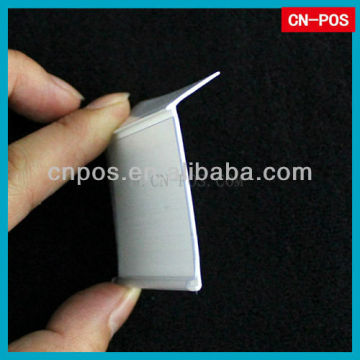 plastic adhesive data strip for supermarket