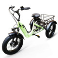 48v 500w fat tire electric folding tricycle 20"