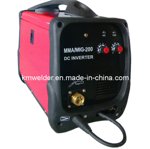 CO2 Gas/Gasless Protection Arc MIG/Mag Inverter Welder (ARC MIG-200)