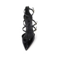 Pointed Toe Multi-strap High Heel Sandals