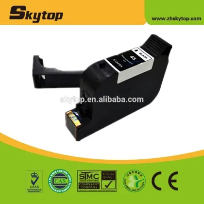 ink cartridge for HP garment Printing plotter/printer for hp 45 ink cartridge