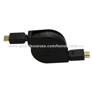 Retractable HDMI Cable, 4k*2160 P Resolution, Flat Cable