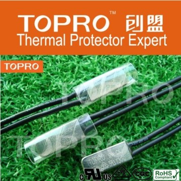KSD9700 NO Motor Thermal Protector Temperature Switch 130°C Bimetal Disc Thermostat BW-CKJ