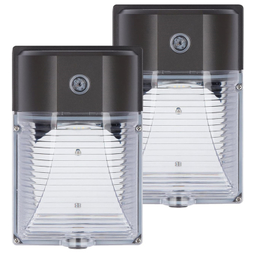 ETL IP65 Waterproof LED Wall Pack Light with Photocell